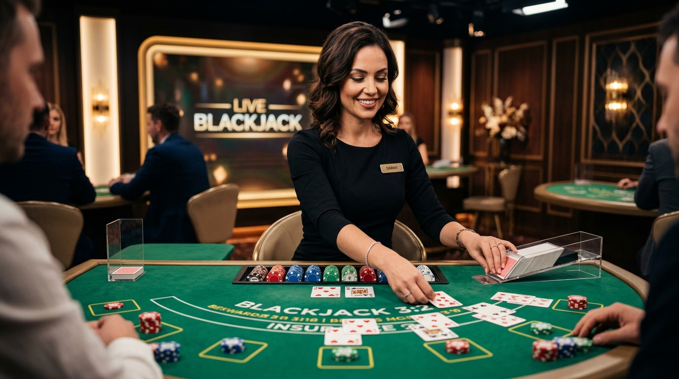 Infinite Blackjack masası
